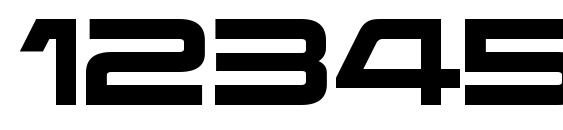 KoratakiRg Regular Font, Number Fonts