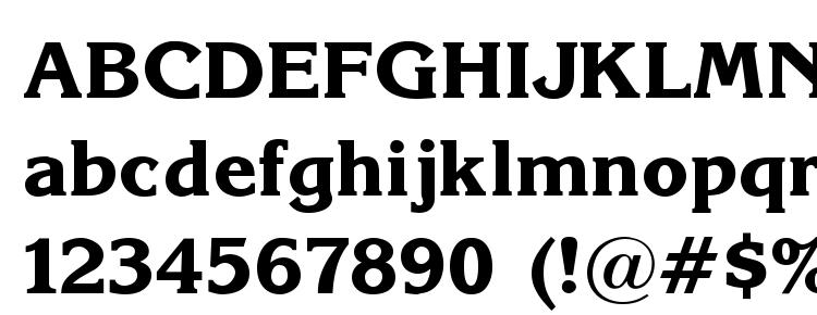 glyphs Korinna Bold font, сharacters Korinna Bold font, symbols Korinna Bold font, character map Korinna Bold font, preview Korinna Bold font, abc Korinna Bold font, Korinna Bold font