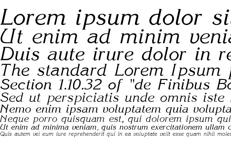 specimens Korinna Italic font, sample Korinna Italic font, an example of writing Korinna Italic font, review Korinna Italic font, preview Korinna Italic font, Korinna Italic font
