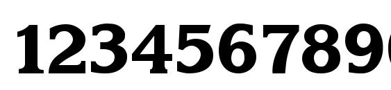 Korinna.kz Bold Font, Number Fonts