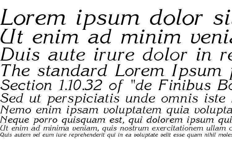 specimens Korinna Normal Italic font, sample Korinna Normal Italic font, an example of writing Korinna Normal Italic font, review Korinna Normal Italic font, preview Korinna Normal Italic font, Korinna Normal Italic font