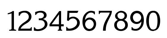 Korinna Normal Font, Number Fonts