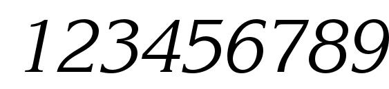 KorinnaStd Kursiv Font, Number Fonts