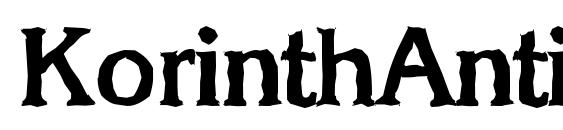 KorinthAntique Bold font, free KorinthAntique Bold font, preview KorinthAntique Bold font