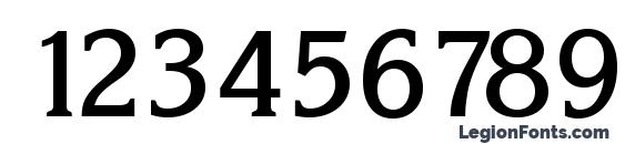 KorinthSerial Medium Regular Font, Number Fonts