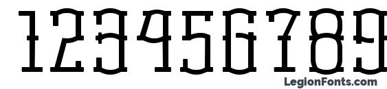 Korneuburg Regular Font, Number Fonts