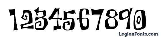Kot Leopold Font, Number Fonts