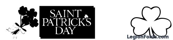 KR Belated St Patricks font, free KR Belated St Patricks font, preview KR Belated St Patricks font