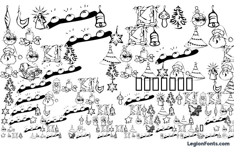 specimens KR Christmas Dings 2004 Two font, sample KR Christmas Dings 2004 Two font, an example of writing KR Christmas Dings 2004 Two font, review KR Christmas Dings 2004 Two font, preview KR Christmas Dings 2004 Two font, KR Christmas Dings 2004 Two font