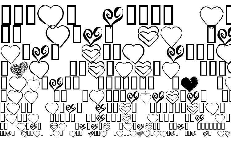 specimens KR Heartfelt font, sample KR Heartfelt font, an example of writing KR Heartfelt font, review KR Heartfelt font, preview KR Heartfelt font, KR Heartfelt font