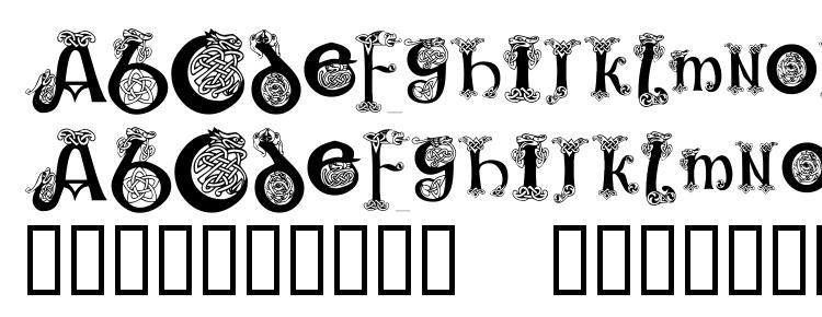 glyphs KR Keltic One font, сharacters KR Keltic One font, symbols KR Keltic One font, character map KR Keltic One font, preview KR Keltic One font, abc KR Keltic One font, KR Keltic One font