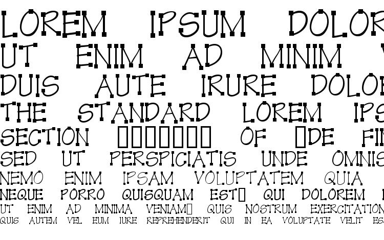 specimens Kr kube font, sample Kr kube font, an example of writing Kr kube font, review Kr kube font, preview Kr kube font, Kr kube font