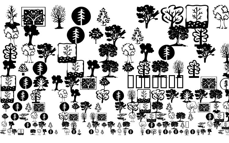 specimens KR Trees font, sample KR Trees font, an example of writing KR Trees font, review KR Trees font, preview KR Trees font, KR Trees font