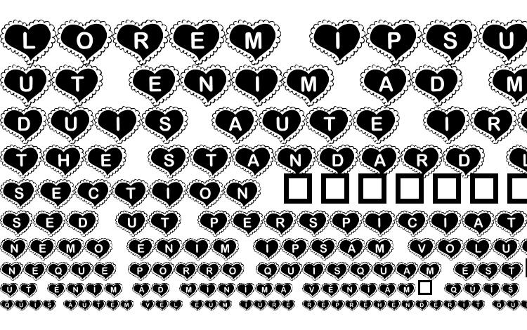specimens Kr valentine heart font, sample Kr valentine heart font, an example of writing Kr valentine heart font, review Kr valentine heart font, preview Kr valentine heart font, Kr valentine heart font