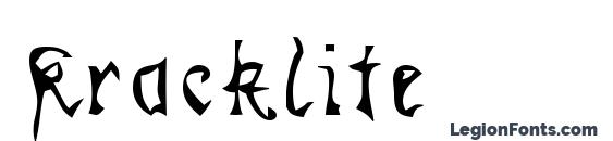 Шрифт Kracklite, Компьютерные шрифты