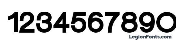 Kravitz extra thermal Font, Number Fonts