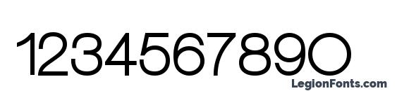 Kravitz thermal Font, Number Fonts