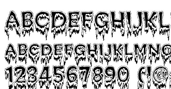 Kreepshow frigid Font Download Free / LegionFonts