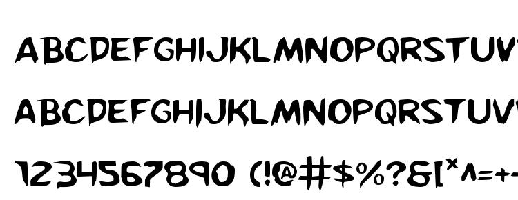glyphs Kreeture font, сharacters Kreeture font, symbols Kreeture font, character map Kreeture font, preview Kreeture font, abc Kreeture font, Kreeture font
