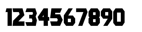 Kroftsmann Font, Number Fonts