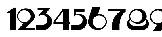 Krome normal Font, Number Fonts