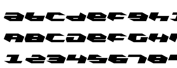 glyphs Kubrick Leftalic font, сharacters Kubrick Leftalic font, symbols Kubrick Leftalic font, character map Kubrick Leftalic font, preview Kubrick Leftalic font, abc Kubrick Leftalic font, Kubrick Leftalic font