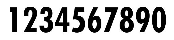 Kudos Black Condensed SSi Bold Condensed Font, Number Fonts