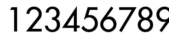 Kudos SSi Font, Number Fonts