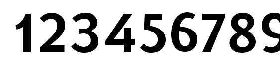 Kudrashov sansserif plain Font, Number Fonts