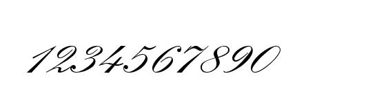 KUENSTB Regular Font, Number Fonts