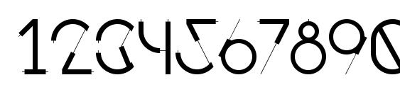 Kurba Font, Number Fonts