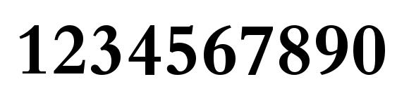 Kuriakos Black SSi Bold Font, Number Fonts