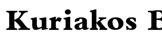 Kuriakos Black SSi Extra Bold font, free Kuriakos Black SSi Extra Bold font, preview Kuriakos Black SSi Extra Bold font