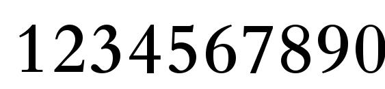 Kuriakos SSi Semi Bold Font, Number Fonts