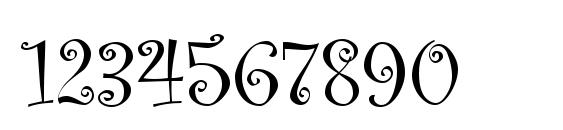 Kuritza Font, Number Fonts