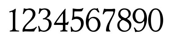 L890 Roman Regular Font, Number Fonts