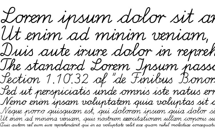 specimens LA El DB font, sample LA El DB font, an example of writing LA El DB font, review LA El DB font, preview LA El DB font, LA El DB font