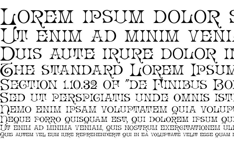 specimens La Medusa font, sample La Medusa font, an example of writing La Medusa font, review La Medusa font, preview La Medusa font, La Medusa font
