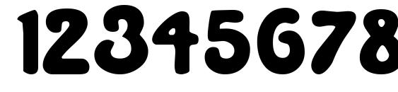 La Negrita Font, Number Fonts