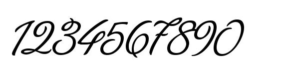 La Portenia de la Boca Font, Number Fonts