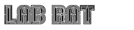 Lab Rat font, free Lab Rat font, preview Lab Rat font