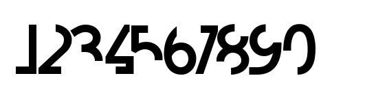 Labrat Bold Font, Number Fonts