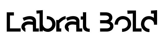 Labrat Bold font, free Labrat Bold font, preview Labrat Bold font