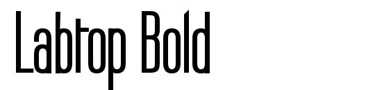 Шрифт Labtop Bold