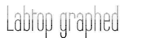 Labtop graphed font, free Labtop graphed font, preview Labtop graphed font