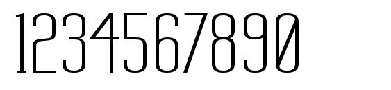 Labtop Wide Font, Number Fonts