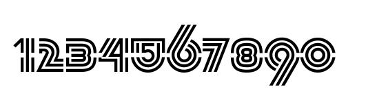 Labyrinth LT Regular Font, Number Fonts