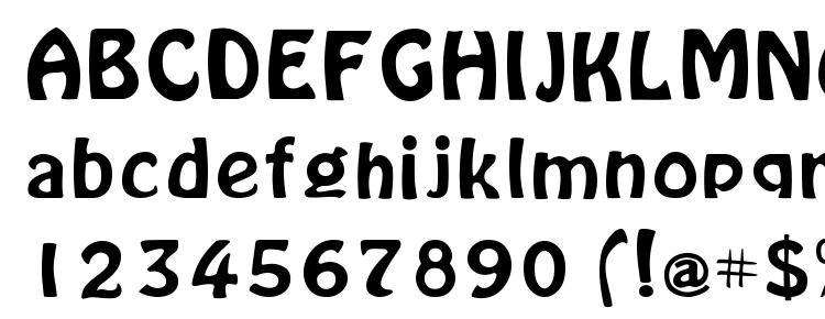 glyphs Lacosta font, сharacters Lacosta font, symbols Lacosta font, character map Lacosta font, preview Lacosta font, abc Lacosta font, Lacosta font