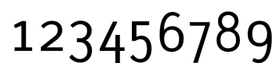 Lacuna regular Font, Number Fonts