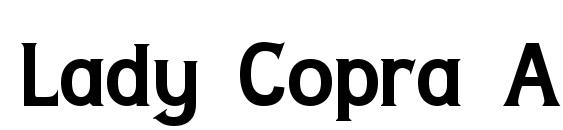 Lady Copra Alternate font, free Lady Copra Alternate font, preview Lady Copra Alternate font